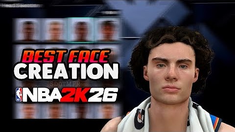 Best Josh Giddey Face Creation Tutorial NBA 2K26!
