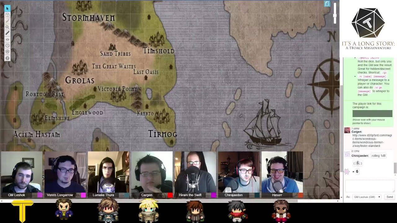 TForce RPG: It's A Long Story Ep.7: Further Down the Rabbit Hole