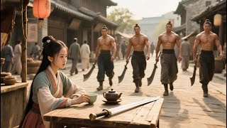 Quatro bandidos atacam uma garota e se arrependem imediatamente quando ela usa seu kung fu.