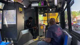 Bronx Bus Redesign: Ride on 2011 NovaBus LFS #8021 on the Bx10
