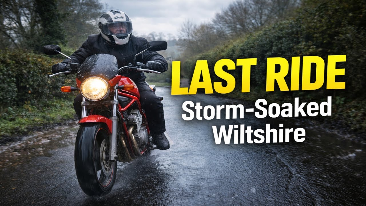 Последняя поездка на моей Yamaha XJ600 | Залитые дождем дороги Уилтшира и неожиданное прощание