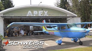 Pilots Choose Schweiss Bifold & Hydraulic Doors for Hangars