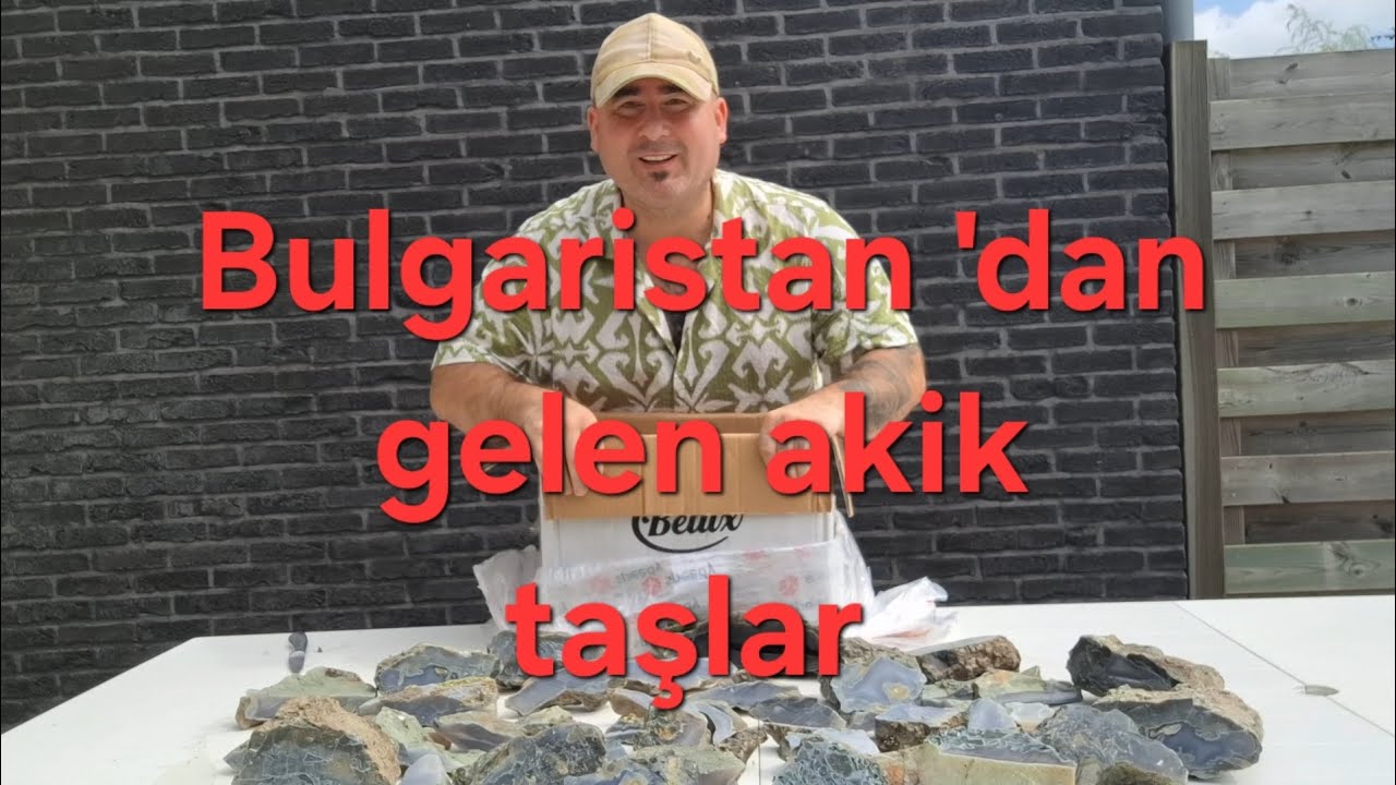 Bulgaristan akik ( agat )taşları 
