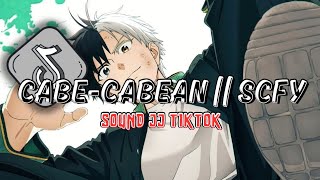 DJ CABE - CABEAN SOUND JJ TIKTOK || SCFY YANG KALIAN CARI