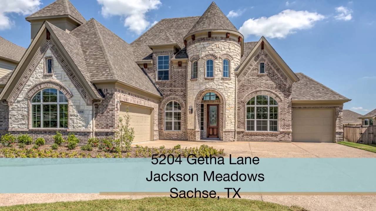 3 Car Grand Lantana at Jackson Meadows in Sachse, Texas YouTube
