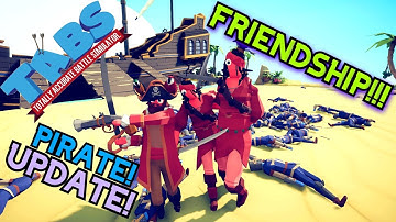 TABS | 1 Captain With 2 PirateQueen Vs Every Units (Same Price) - Totally Accurate Battle Simulator