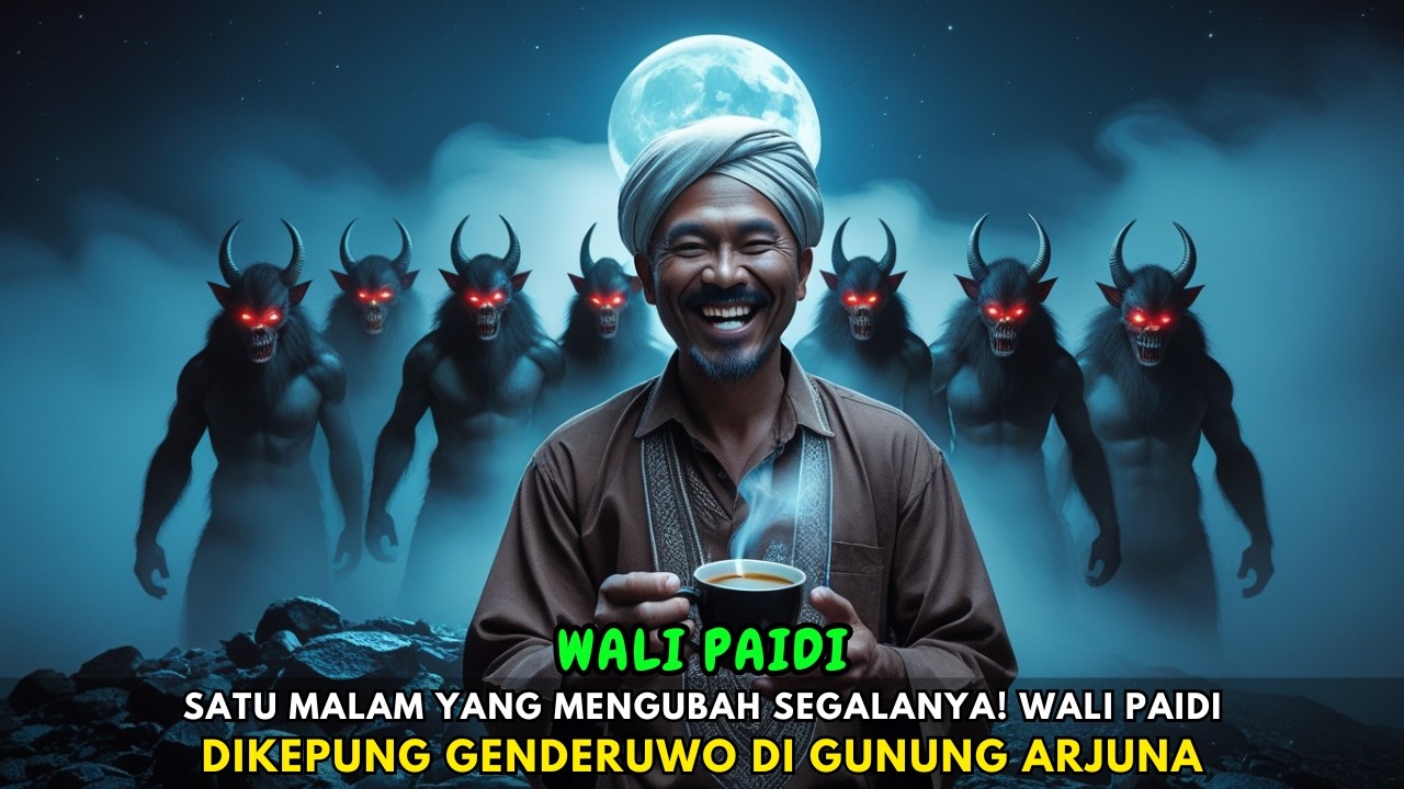 HEBOH ‼️ Satu Malam Yang Mengubah Segalanya! Wali Paidi di Kepung Genderuwo di Gunung Arjuna ..