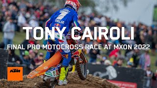 Tony Cairoli’s Final Pro Race  MXoN 2022 | KTM