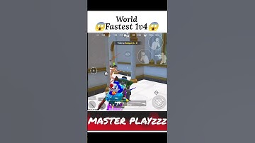 "World Record: Fastest 1v4 Clutch in BGMI!" #bgmi #trending #shorts #funmoments #gaming