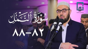 سورة النمل (٨٢-٨٨)  #یحیی_الشيخاني  ‏#YahyaALshaikhani