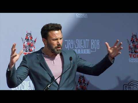 Ben Affleck Speech at Kevin Smith & Jason Mewes Handprint and Footprint Ceremony