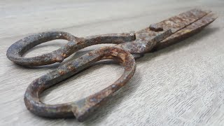 Rusty  Scissor Restoration