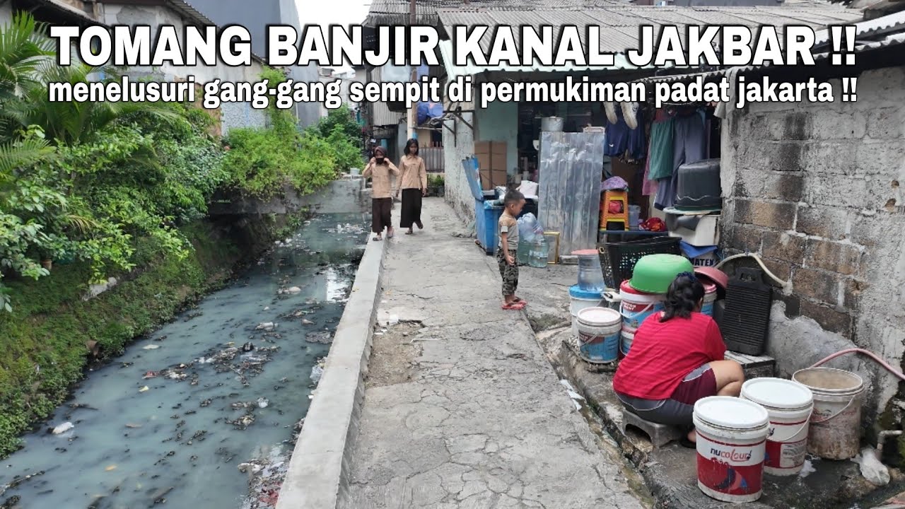 SUASANA DI PERMUKIMAN PADAT TOMANG JAKARTA BARAT !! | real life in jakarta 
