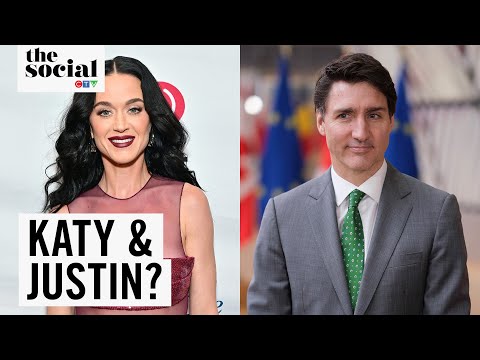 Katy Perry and Justin Trudeau Are Getting Cozy | The Social