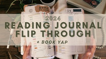 reading journal flip through - & yap about my favorite books from 2024