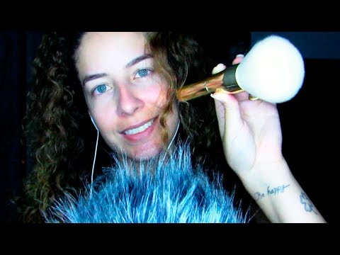 ☾✪ ASMR – Pinceis  {sons delicados}   *binaural*
