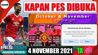 JADWAL MAINTENNACE HARI INI 4 NOVEMBER PES 2021 MOBILE 1x FREE ICONIC MOMENT MANCHESTER UNITED