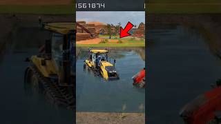 Trapped Tractor In The Water Pool Gameplay #fs18 #viralshort #newshort #trendingshort #gamingshort
