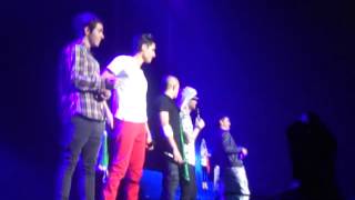 The Wanted Saying Their Thank You's-  Word Of Mouth Tour Dublin