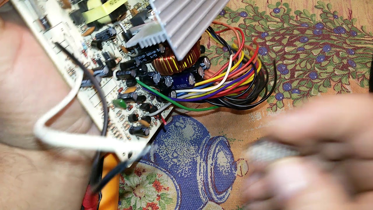 Ремонт компьютерного блока питания - YouTube