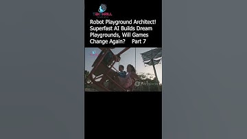 Robot Playground Architect! Superfast AI Builds Dream Playgrounds, Will Games Change Again? Part 7