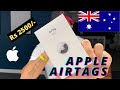 APPLE AIRTAGS UNBOXING! | PRICE IN AUSTRALIA? | Indian Students