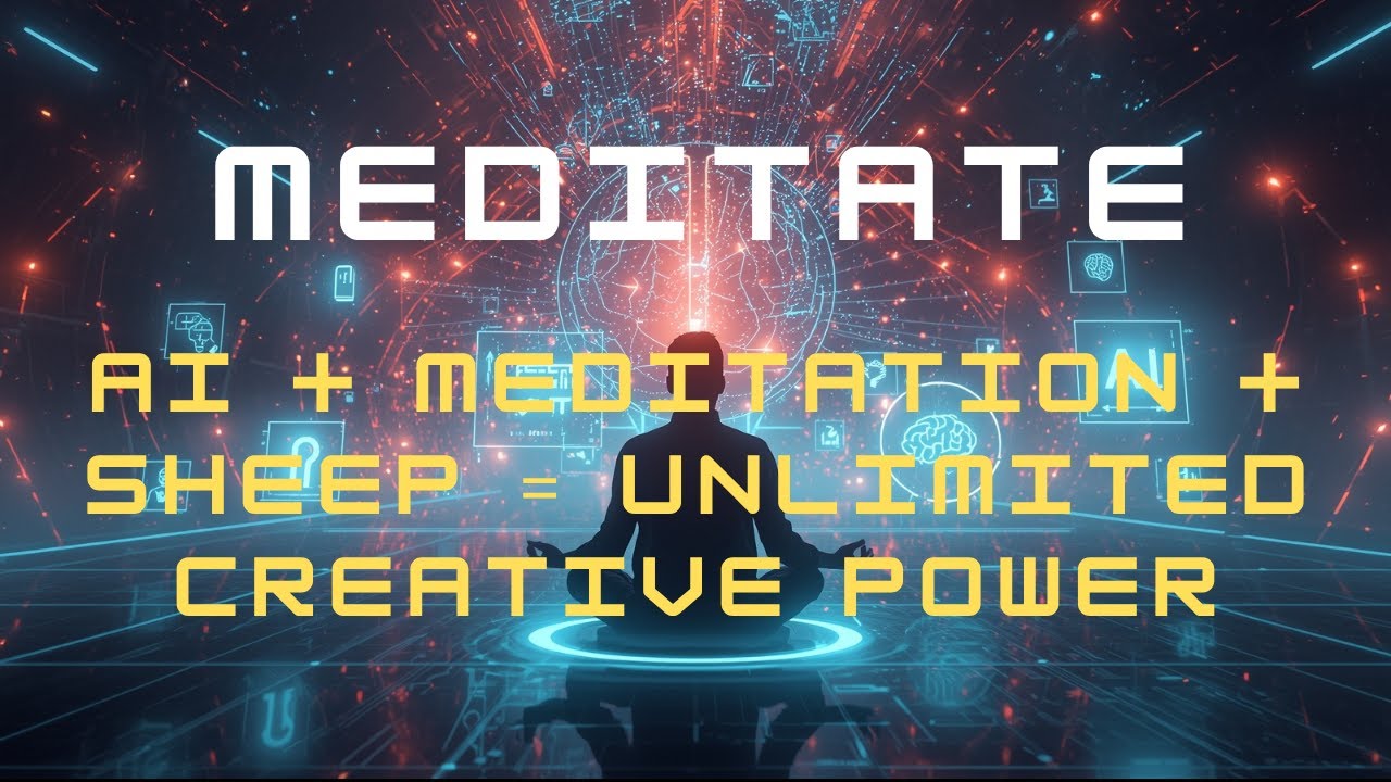 AI + Meditation + Sheep = Unlimited Creative Power