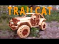 Jeep Trailcat Wooden toy DIY