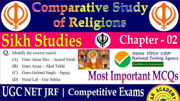 Sikh Religion MCQs | Comparative Study of Religions | UGC NET JRF | Religious Studies | Chapter-02
