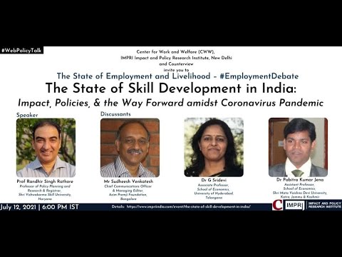 #EmploymentDebate | E11 | Prof Randhir Singh Rathore | The State of Skill Development in India |HQV