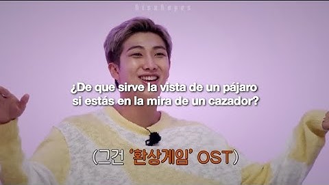 Stop The Rain - RM x Tablo (Sub Español) fmv RM