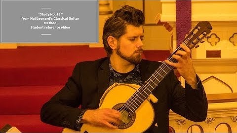 Steven Kennedy - Study No. 13 from Hal Leonard