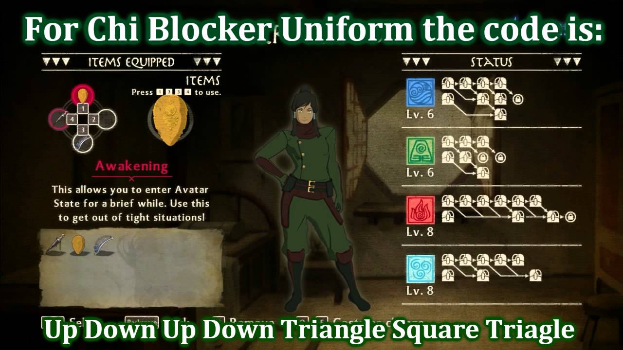 The Legend Of Korra Cheats, Codes, Cheat Codes ...