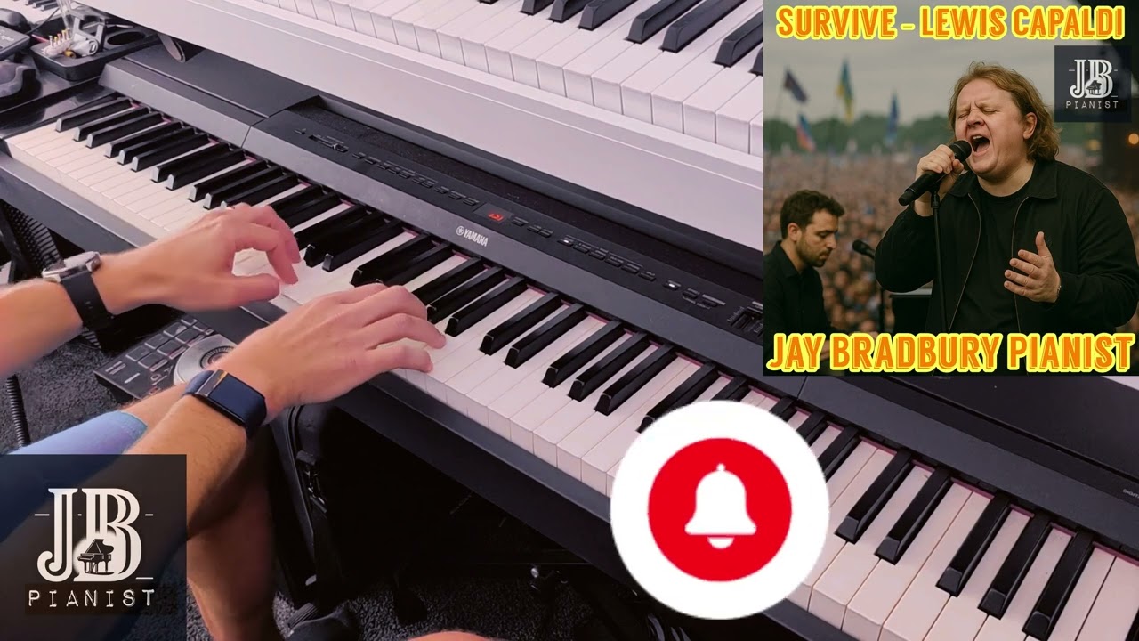 Survive - Lewis Capaldi (piano cover) - Jay Bradbury Pianist