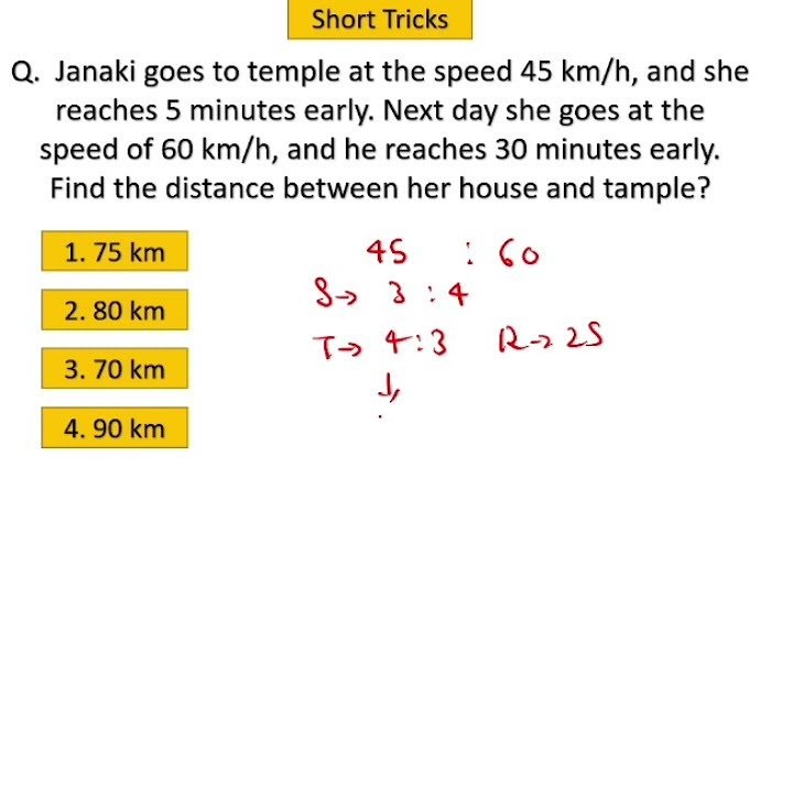 Time Speed Distance Short Tricks | Proportionality Based Questions | 2. ...