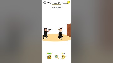 Braining  Level 23 - Android & ios gameplay / walkthrough solution #shorts