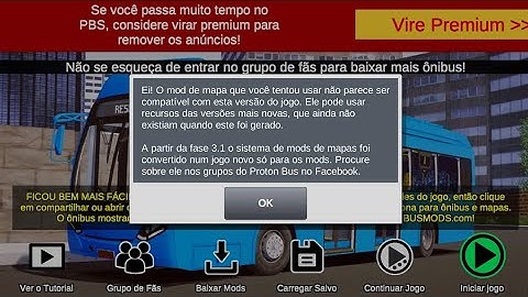 COMO RESOLVER PROBLEMA DE INCOMPATIBILIDADE DE MAPAS - PROTON BUS SIMULATOR