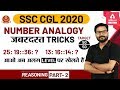 SSC CGL 2021 | SSC CGL Reasoning | Number Analogy Reasoning Tricks (Part -2)