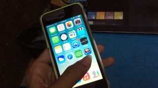 iOS 7.1 UI Review in iPhone 5C - Full HD