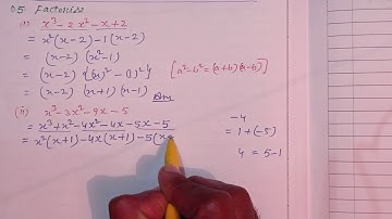 NCERT Maths Class 9th Exercise 2.4 (polynomials)How to find factors Explained by Manoj sir