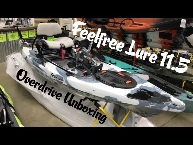 feelfree lure 11.5 overdrive v2 fishing kayak height adjustable Gravity Seat Feelfree Kayaks Lure 11.5 V2