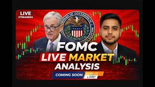 FOMC Live Trading 🔴 Gold /BTC | SMC Entry Zones &amp; Risk Plan/WAR Situation Update
