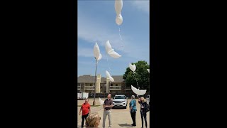 Disciples Christian Church  Releasing of the Doves on Pentecost Sunday