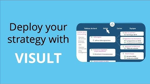 Deploy your strategy with VISULT