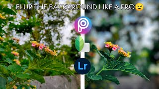 How to blur the background in PicsArt | Background blur in PicsArt | DSLR like background blur screenshot 5