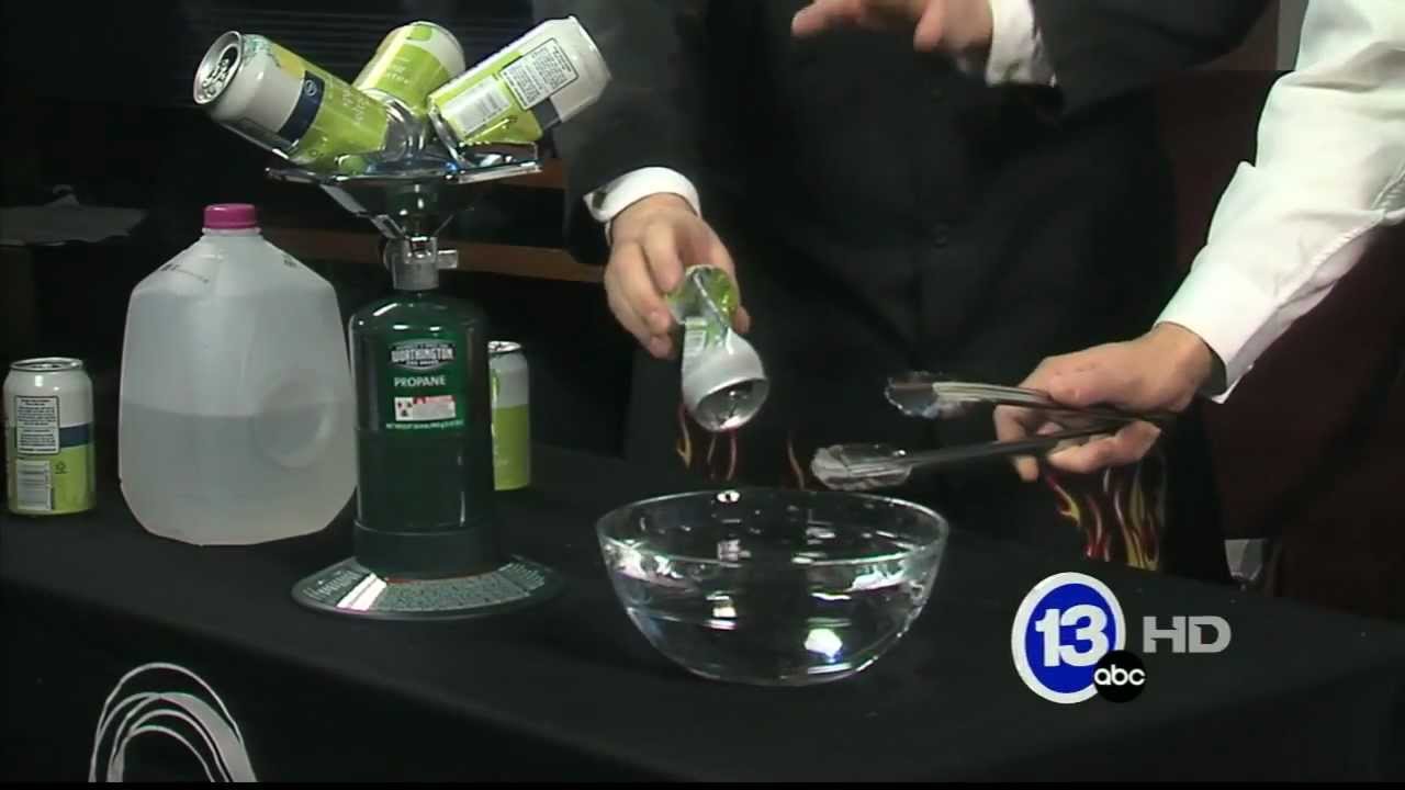 Crush a Can with Air Pressure YouTube