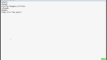 html notepad lesson 2(adding images)