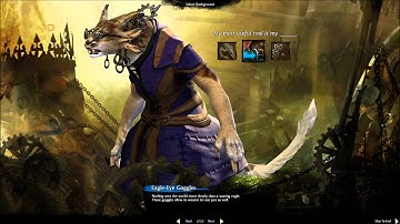 Guild Wars 2 Charr Female Biography Options