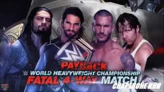 WWE Payback 2015 Match Card W.H.C Fatal 4 Way Match