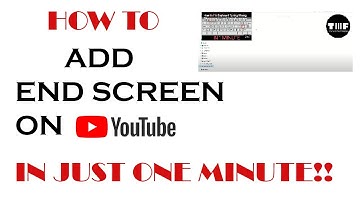 How to Add End Screen to YouTube Videos in One Minute (2022 Latest Tutorial) | Teach Me Friend - TMF